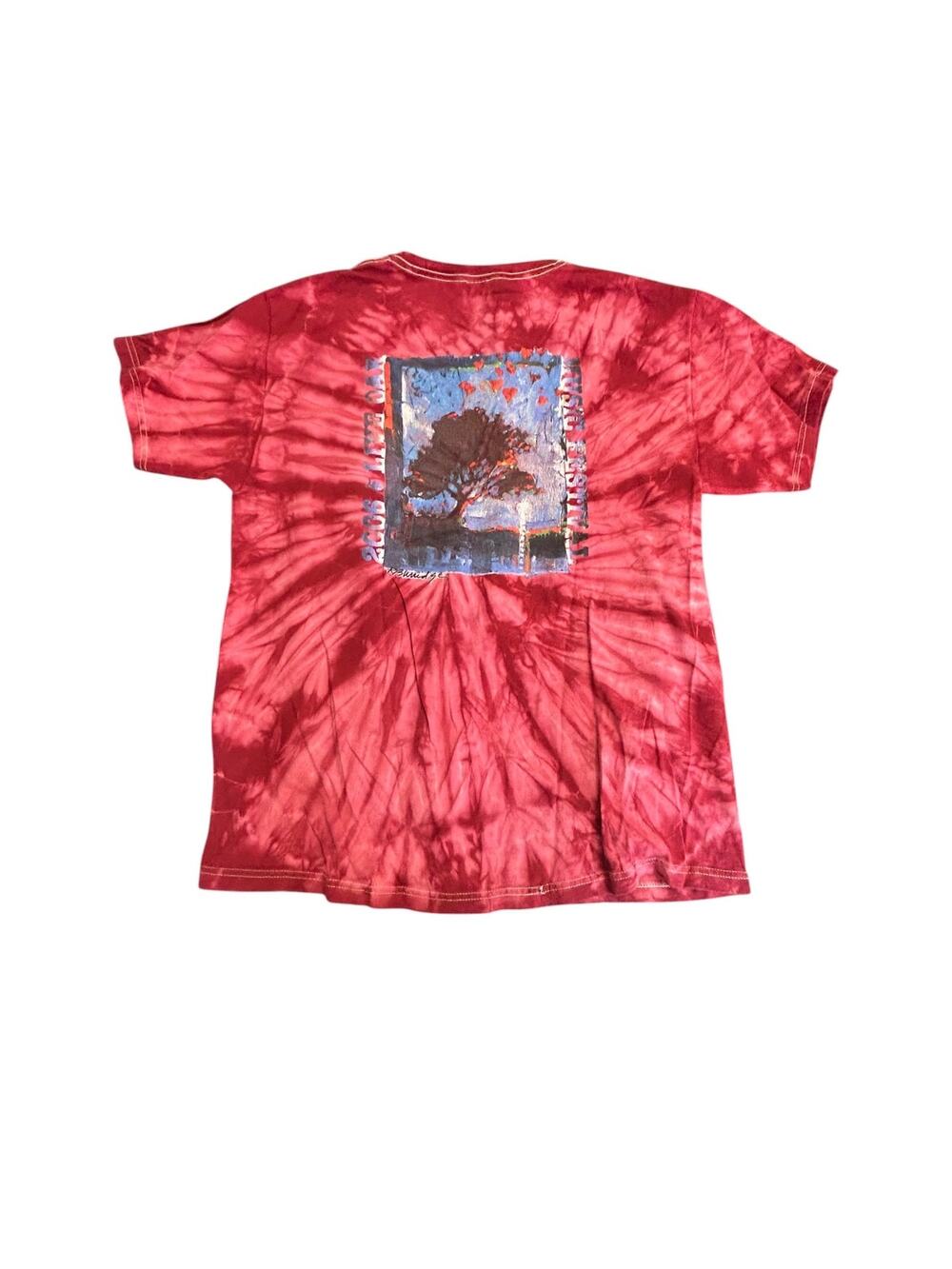 VTG 2006 Live Oak Music Festival Staff Tie Dye T Shirt Adult Large